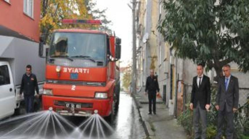 Alaplı'da Park, Bah&ccedil;e Ve Yollarda Kış Temizliği