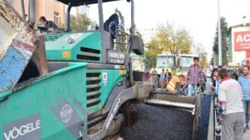 Trabzonspor Bulvarı&rsquo;ndaki Asfalt &Ccedil;alışmaları