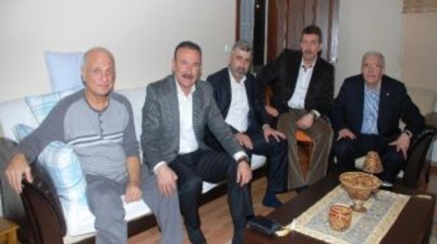 Başkan Doğan&rsquo;dan Muhtar Muti&rsquo;ye Ge&ccedil;miş Olsun Ziyareti