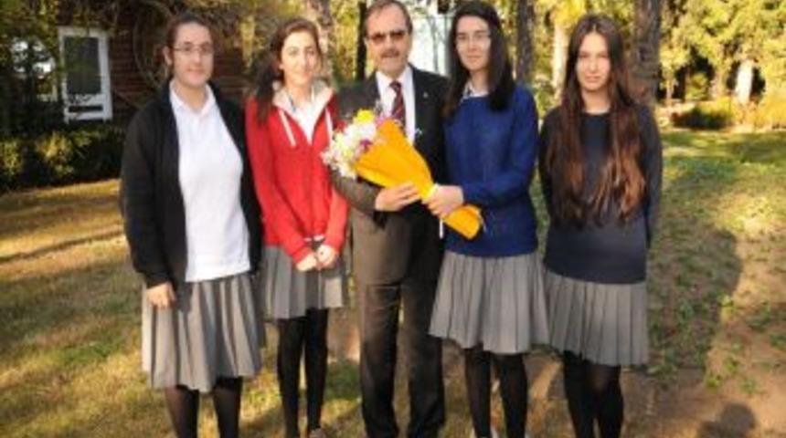 Bafra Anadolu Lisesi'nden Şahin'e Teşekk&uuml;r Ziyareti