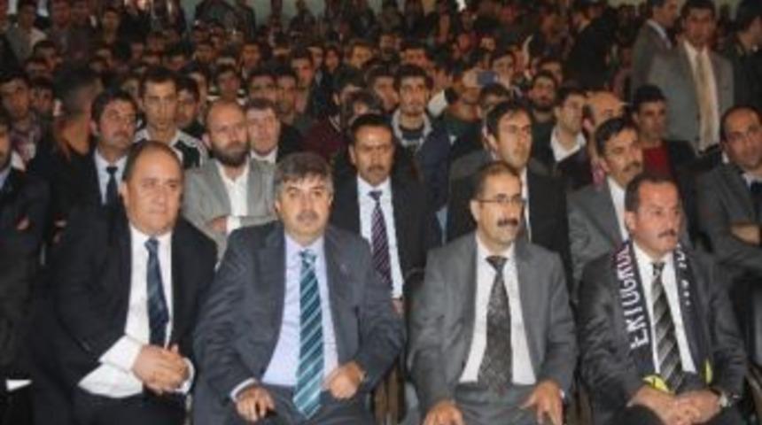 Ertuğrul Sağlam, Mş&uuml;&rsquo;de S&ouml;yleşi Programına Katıldı