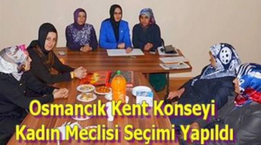 Osmancık Kent Konseyi Kadın Meclisi se&ccedil;imi yapıldı