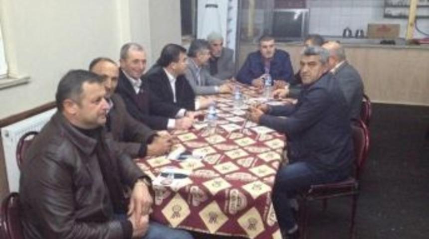 Başkan Aday Adayı Oktay Yıldırım Dernekkırı B&ouml;lgesini Ziyaret Etti