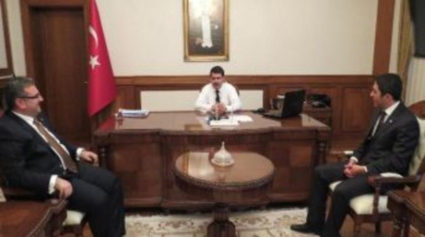 Chp&rsquo;den Vali Şahin'e Ziyaret