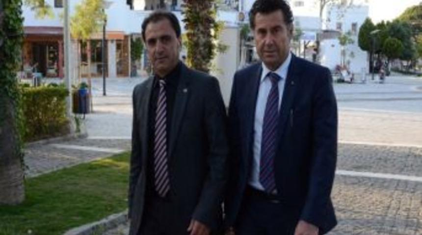 Başkan Mehmet Kocadon, Mustafa Saruhan'ı Ziyaret Etti