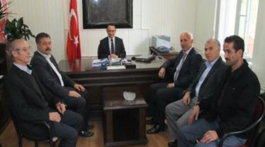 Ala&ccedil;am Kaymakamı &Ccedil;ağlar'a Hemşeri Ziyareti