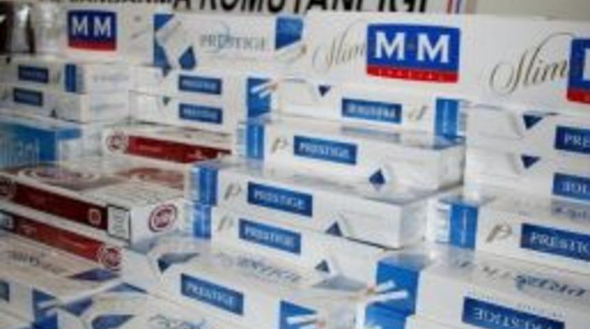 Jandarmadan Ka&ccedil;ak Sigara Operasyonu