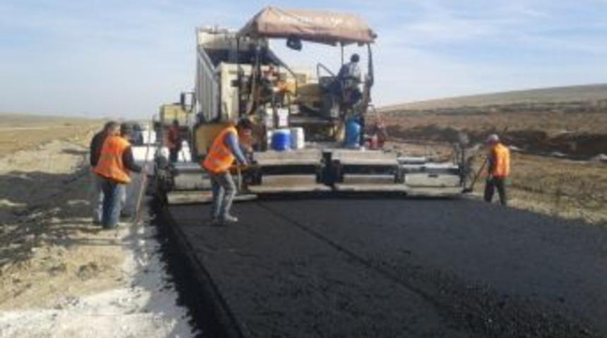 Altıntaş-aslanapa Karayoluna Sıcak Asfalt