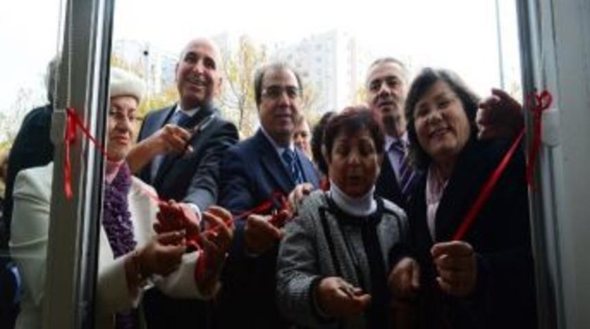 Elleriyle İpek Dalı Dokuyorlar