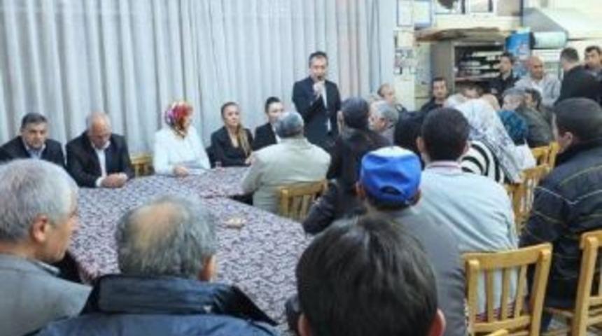 Ak Partili K&ouml;koğuz'a Karslılar'dan Yoğun İlgi