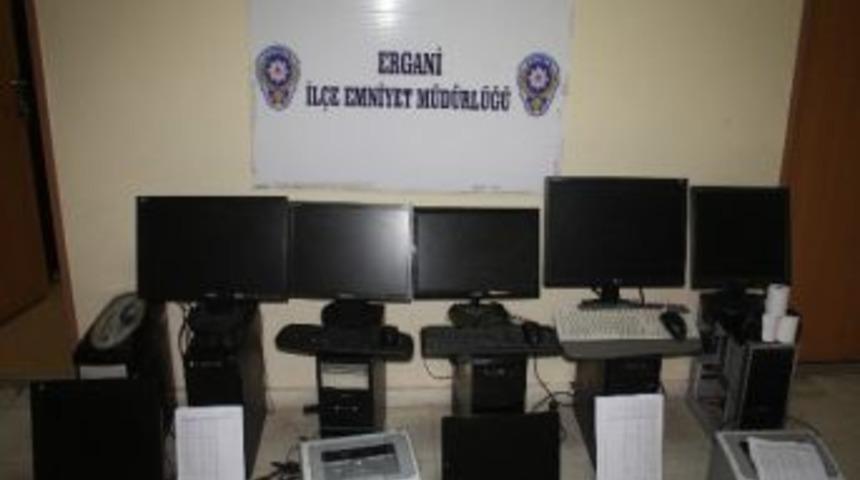 Ergani&rsquo;de Ka&ccedil;ak Bahis Operasyonu