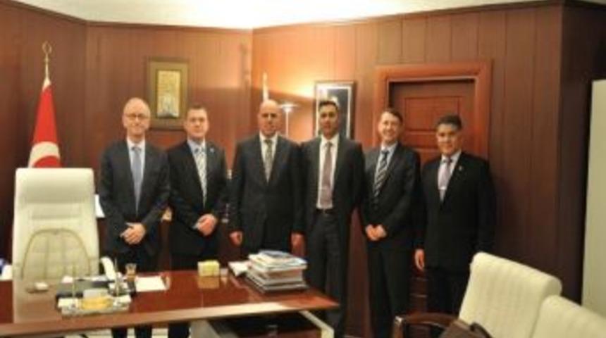 Askeri Ateşeler Ayanoğlu&rsquo;nu Ziyaret Etti