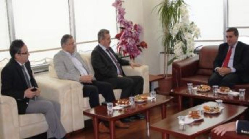 Sıtkı Aks&ouml;z&rsquo;den Konya Smmmo&rsquo;ya Veda Ziyareti
