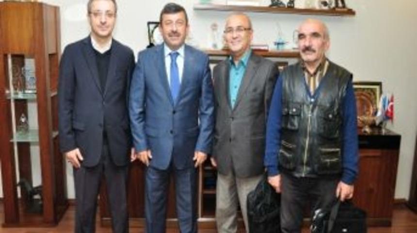 Karabacak Dernek Habercilerini Ağırladı