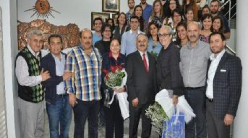 Din&ccedil;er, Fransız Ve T&uuml;rk Y&uuml;ksek Lisans &Ouml;ğrencilerini Ağırladı