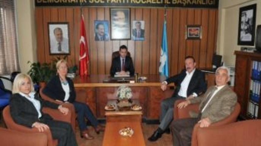 Başkan Doğan&rsquo;dan Dsp&rsquo;ye Ziyaret