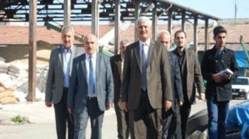 Abuzer Kabakaş, Esnafı Ziyaret Etti