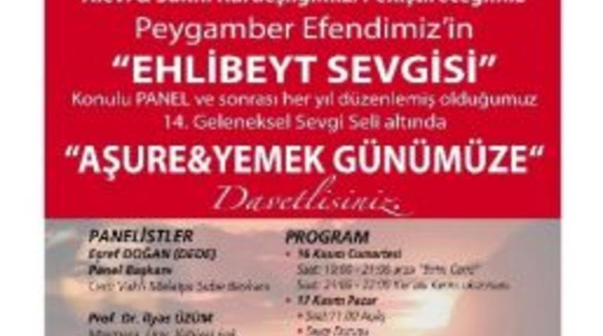 "peygamber Efendimizin Ehlibeyt Sevgisi" Konulu Panel