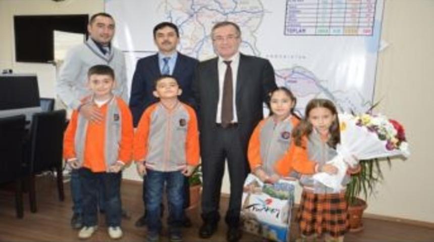 Kars Sultan Alparslan'dan Karayolları 18. B&ouml;lge M&uuml;d&uuml;r&uuml;'ne Teşekk&uuml;r Ziyareti