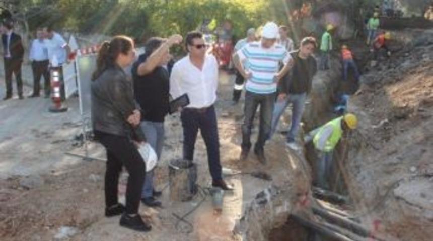 Bodrum&rsquo;da Asbestli Borular Değişiyor