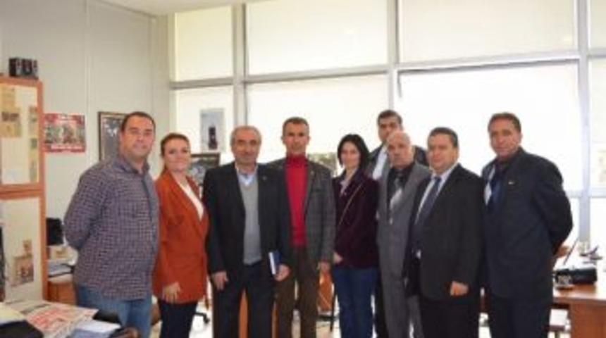 S&ouml;ke Mhp'nin Y&ouml;netimi Ziyaretlere Belediyeden Başladı