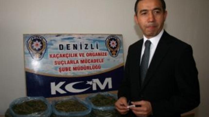 Denizli&rsquo;de 7 Kilogram Uyuşturucu Ele Ge&ccedil;irildi