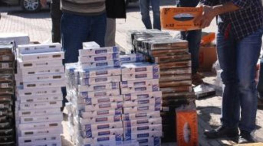 Elazığ&rsquo;da G&uuml;mr&uuml;k Ka&ccedil;ağı 14 Bin 520 Paket Sigara Ele Ge&ccedil;irildi