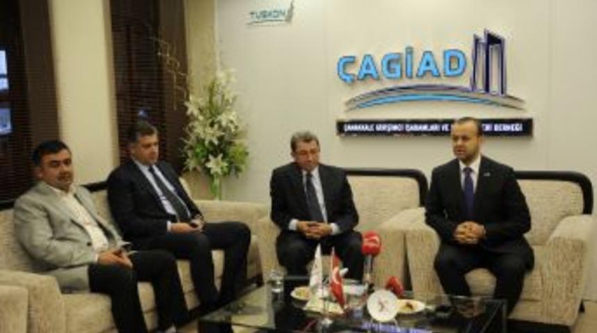 Doğtaş Y&ouml;netim Kurulu Başkanı Doğan &Ccedil;AGİAD'ın Misafiri Oldu