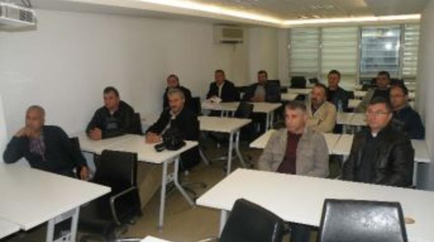 Mmo Samsun Şube Lpg Sekt&ouml;r&uuml;n&uuml; Eğitiyor