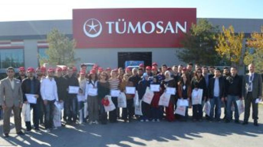AS&Uuml; M&uuml;hendislik &Ouml;ğrencileri T&Uuml;MOSAN&rsquo;ı Gezdi