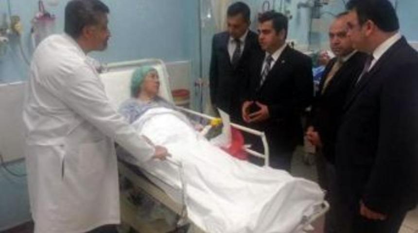 Vali Orhan D&uuml;zg&uuml;n Zehirlenen Vatandaşları Ziyaret Etti