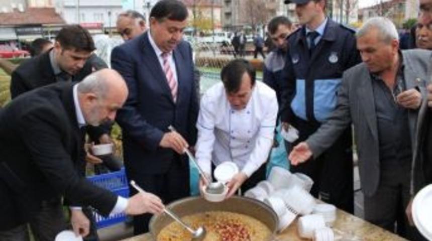 Havza&rsquo;da Aşure Dağıtımı