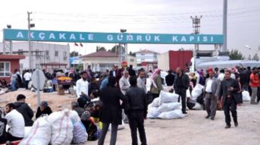 Ak&ccedil;akale Sınır Kapısında Yığılama