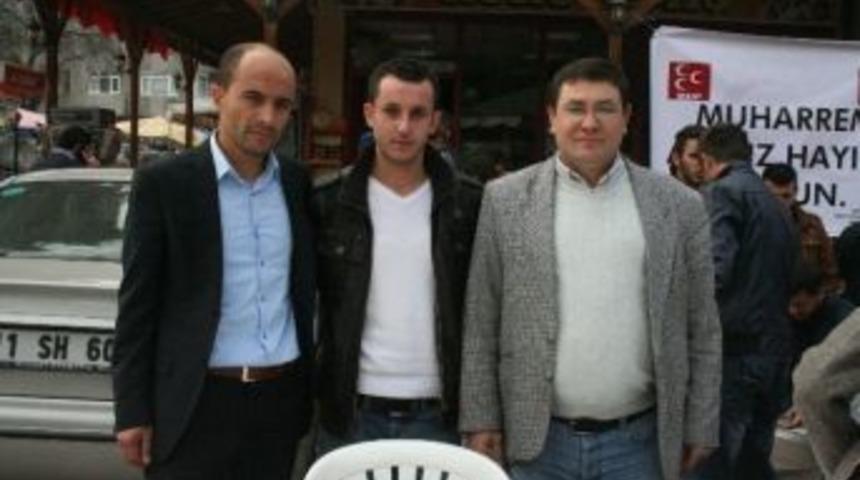 Milliyetci Hareket Partisi'nden Osmaneli'nde Aşure İkramı