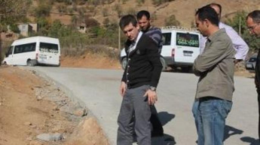 Kaymakam Maraşlı'dan K&ouml;y Yolu İncelemesi