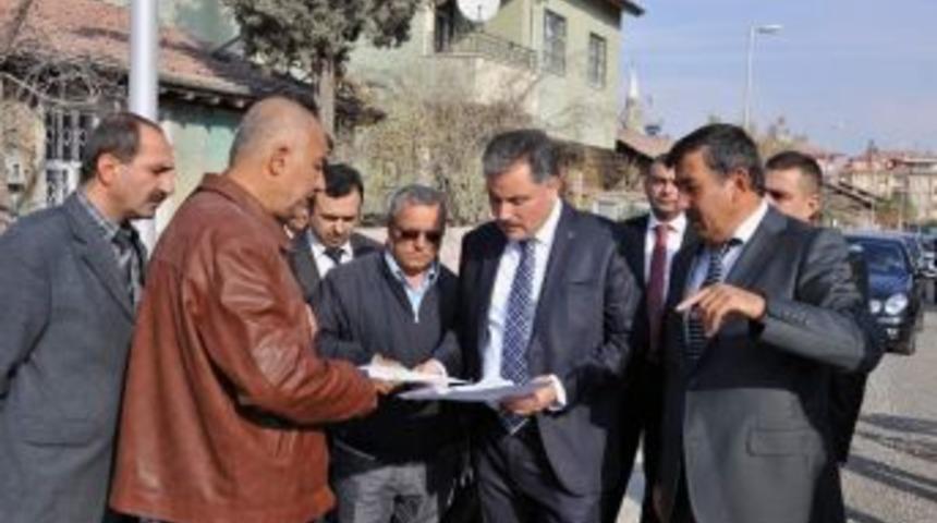 Malatya Belediye Başkanı Ahmet &Ccedil;akır, &Ccedil;alışmaları İnceledi
