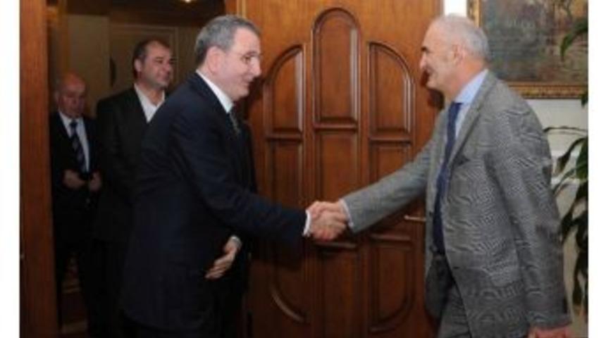 Murzioğlu Ve &Ccedil;akır, Başkan Yılmaz&rsquo;ı Ziyaret Etti