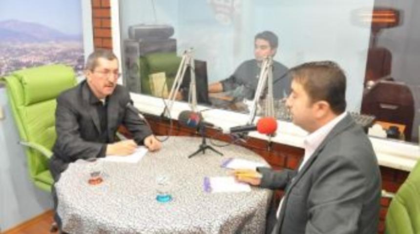Başkan Vergili &ldquo;serbest Mikrofon&rdquo; Radyo Programına Konuk Oldu