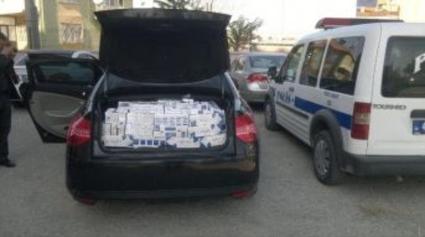 Ereğli&rsquo;de 12 Bin Adet Ka&ccedil;ak Sigara Yakalandı