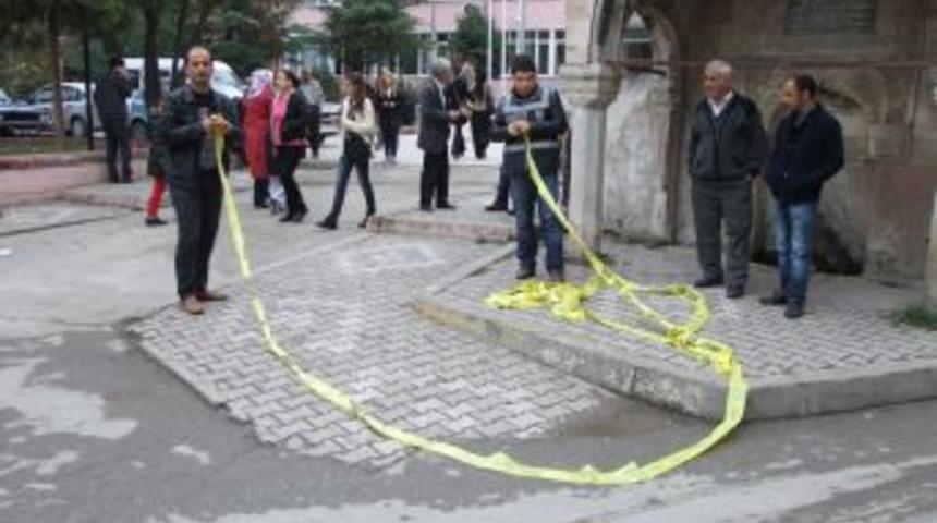 Bafra'da Ş&uuml;pheli Paket Paniği