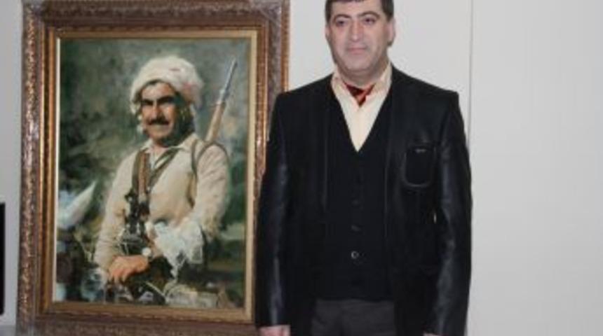 Barzani&rsquo;ye Babasının &Uuml;zerinde Bulunduğu Tablo Hediye Edilecek