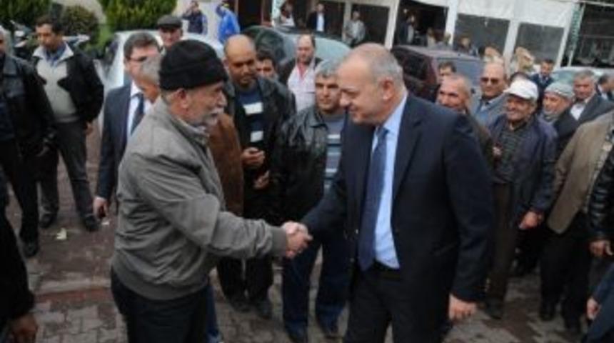 Başkan Erg&uuml;n&rsquo;den Bir G&uuml;nde &Uuml;&ccedil; Belde Ziyareti