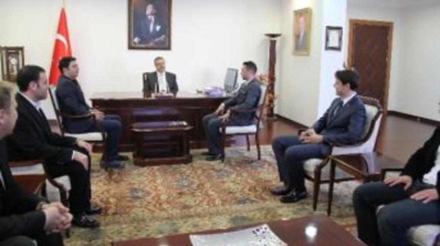 Gen&ccedil; M&uuml;siad&rsquo;dan Vali Ali İhsan Su&rsquo;ya Ziyaret