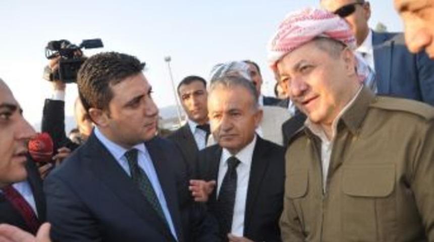 Mesut Barzani Ve Şivan Perver T&uuml;rkiye'ye Giriş Yaptı