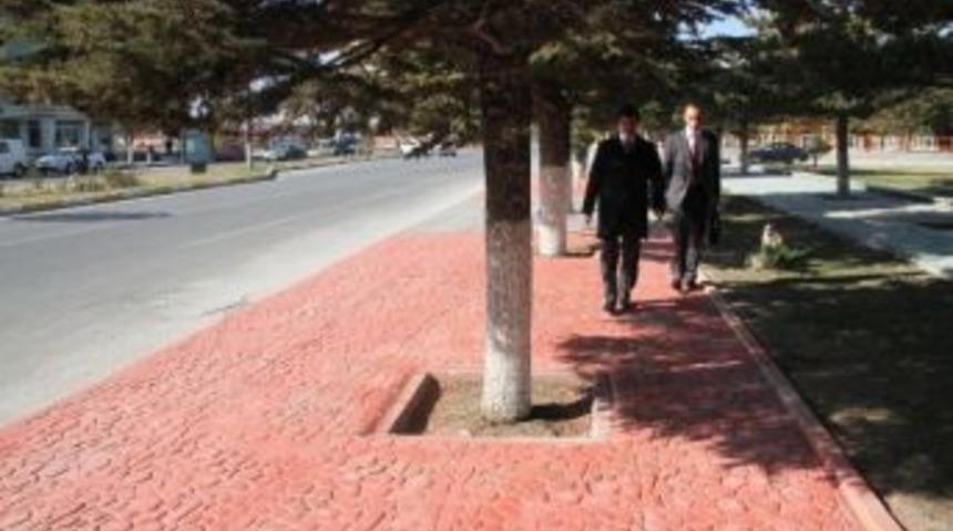 Halitpaşa Caddesine Prestijli Y&uuml;r&uuml;me Yolu