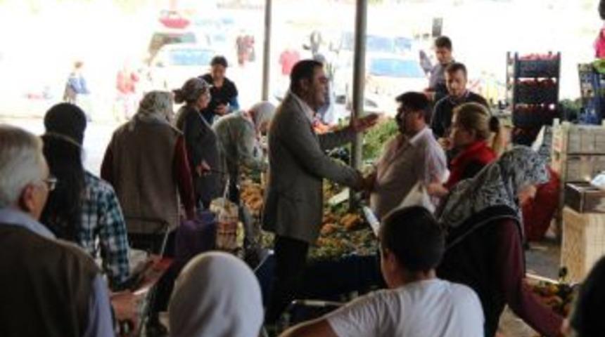 Murat Suatoğlu, &ldquo;Mersin esnafını ileri taşımalıyız&rdquo;