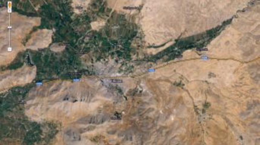 Elbistan OSB'nin Parsel Bilgileri Uydu G&ouml;r&uuml;nt&uuml;s&uuml;yle Aktarılıyor