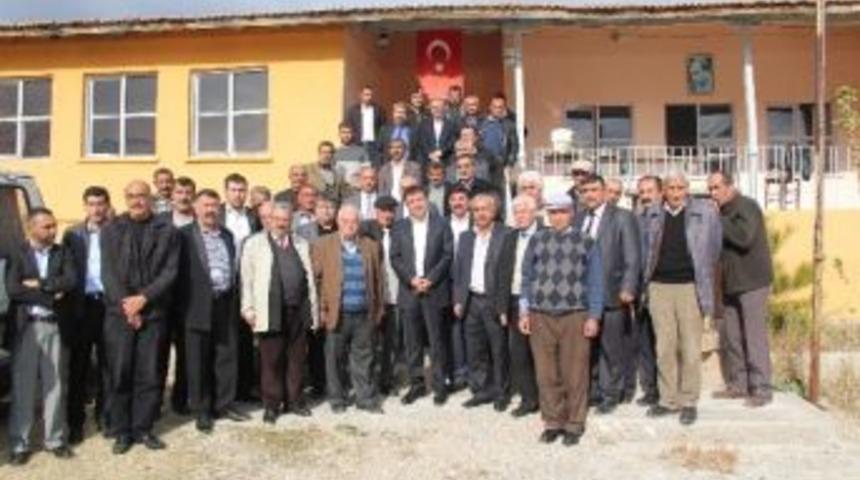 Malatya Milletvekili Veli Ağbaba, Hekimhan&rsquo;da Ziyaretlerde Bulundu