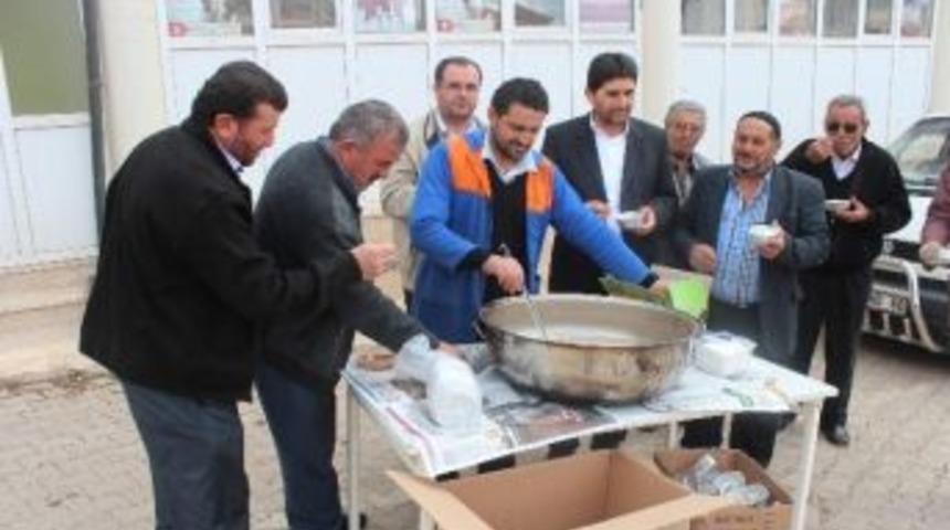Derbent&rsquo;te 5 Bin Kişiye Aşure İkramı