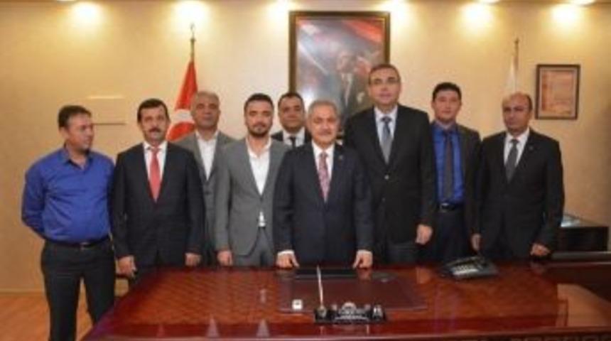 Otso Başkanı Ve Yönetiminden Belediye Başkanı Kadir Kara’ya Ziyaret